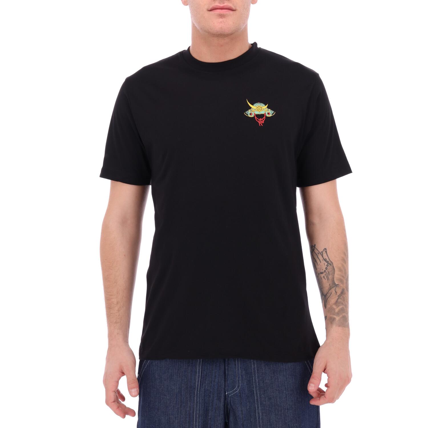 Dolly Noire Tiger And Soldier Tee BLACK 